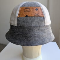 Image 5 of Reworked 6-panel Reversible Bucket Hat 70s Mickey New York L 24-25"