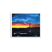 Image 2 of Sunset at the Pier Poster