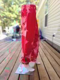 Image 4 of Chaotic Blot Red Sweatpants