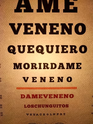 Image of Agudeza visual. Los Chunguitos.