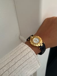 Image 10 of Extremely RARE Joan Rivers Genuine leather Unique Dial Watch ✨NEW condition ✨