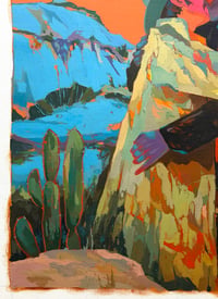 Image 5 of Shadows - 18x24" Acrylic on canvas
