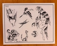 Image 1 of Spaulding & Rogers production sheet 757