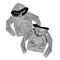 Image 1 of in_the_cards velour hoodie