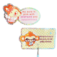 Image 1 of metallic sparkle stickers