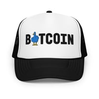 Image 1 of Birdflip® Bitcoin foam trucker hat