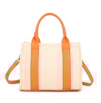 Image 5 of Small Straw Tote Bag