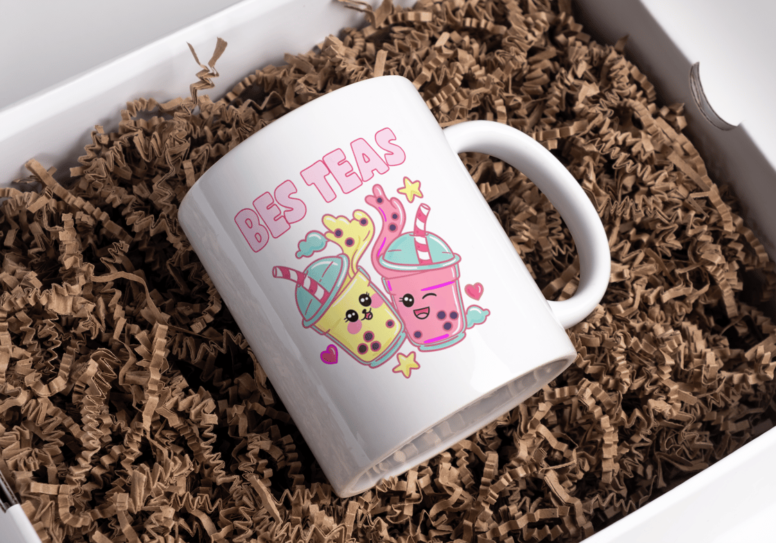 Image of 11oz Boba Kawaii BesTea  Coffee/Tea Mug