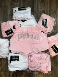 Girl pink velvet rhinestone shorts 