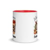 Falling Leaves Football Please, Mug with Color Inside