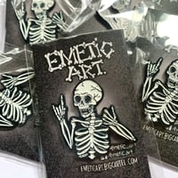 Image 1 of Boney Friend Enamel Pin