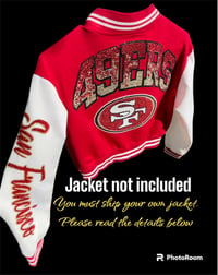 Image 2 of Football Varsity Jacket Customization