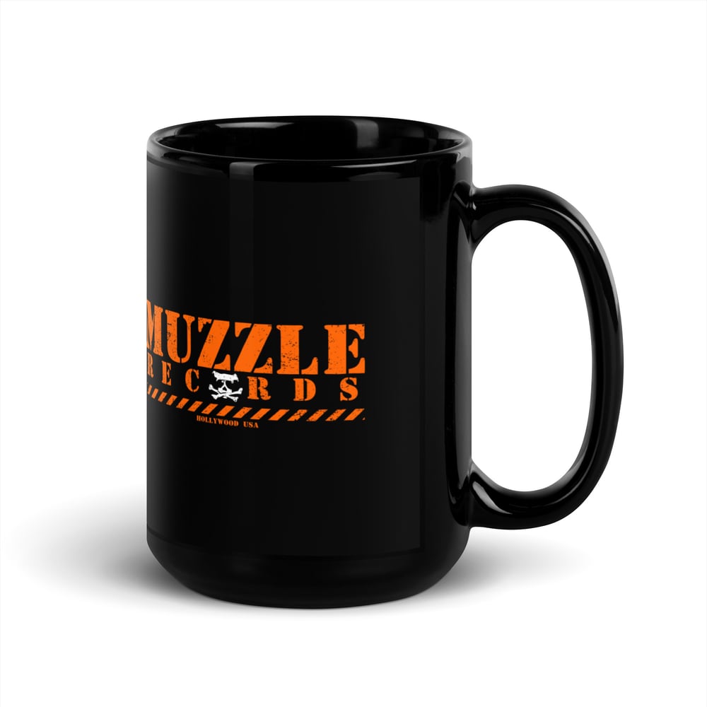 Muttley Muzzle Records Black Glossy Mug