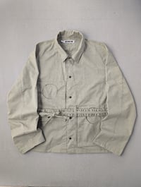 Image 2 of TRAVAIL OLIVE SET (MASK+VEST+SHIRT)