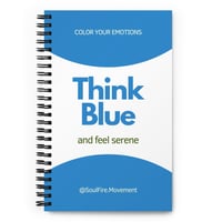 Image 1 of THINK BLUE NOTEBOOK 