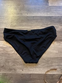 Image 2 of black swim bottoms 