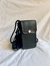 Image 1 of Large hand dyed shoulder pouch