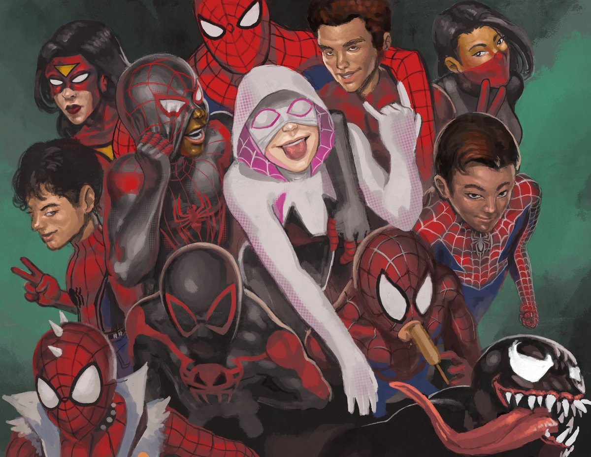 Image of Across the SpiderVerse Print