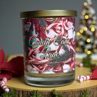 Image 1 of Candy Cane Lane Soy Wax Candle & Melts