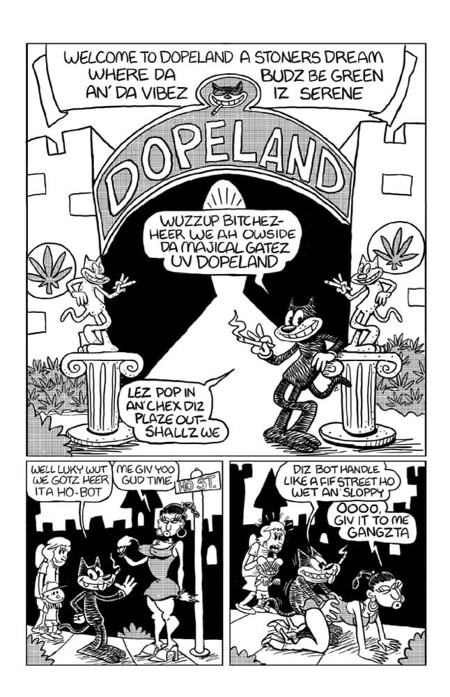 Dopecat Comics Blo Yo Mind Image 3