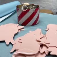 Image 4 of Marcipangris - ophæng / stor gris