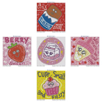Image 3 of Naughty and Nice Foods Mini Diamond Painting Kit by Ashley Hobbs