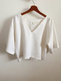 Image 4 of Linen Blend Top - Sun & Moon