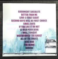 Image 2 of THE BROBECKS “Violent Things” 12 inch Blue Vinyl record