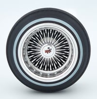 Image 6 of 1:25 13" straight lace chrome