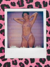Image 1 of Lindie Top PINK CHEETAH