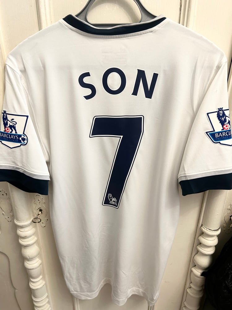 Image of PRE ORDER: Tottenham Hotspur “SON 7” 2015/16 Home Shirt + PL patches (M)