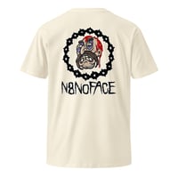 Image 7 of N8NOFACE BLOODY HEAD by Phobik Unisex premium t-shirt (+ more colors)