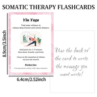 Image 5 of 24pcs Somatic Therapy Flashcards,Stress Management Cards,Mindfulness Grounding Techniques Cards,Port