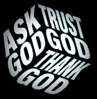 Image 4 of Ask God Trust God Thank God