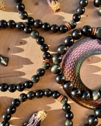 Image 4 of ✨WHOLESALE✨ Rainbow Obsidian Energy Bracelet