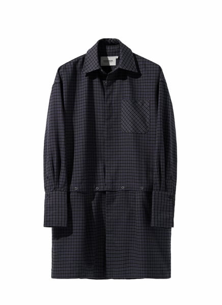 Image of EQUALNEAR - Dawn Shirt Jacket (Purple)