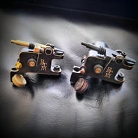 Image 1 of Border tattoo machine Brass Sidewinder hybrid tattoo machine