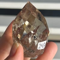 Image 5 of Smoky Quartz Faceted Flame (24A)