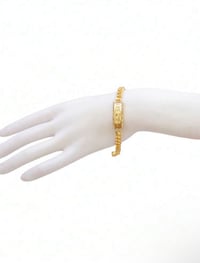 Image 3 of Rhinestone Virgin Mary Adjustable bracelet 