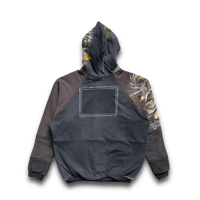 Image 2 of JUNGLE FEVER DREAM RAGLAN ZIP HOODIE