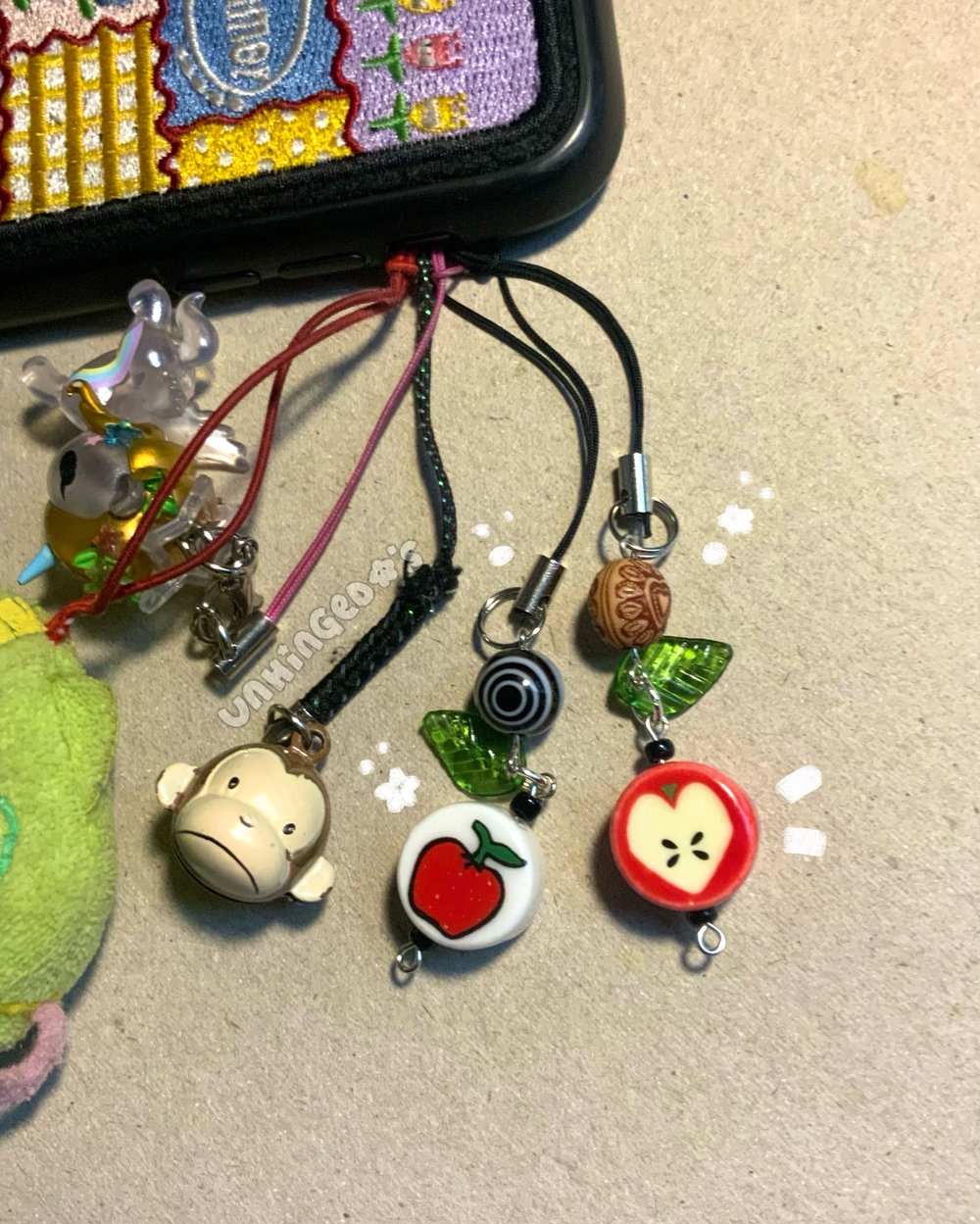 Image of Apple charms ⋆˚𖦹°‧
