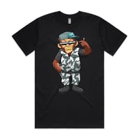 Cartoon T-Shirt -Black