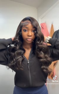 FULL 13x6 hd lace 22inch body wave wig 200% density 