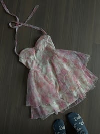 floral picnic dress (sz med)