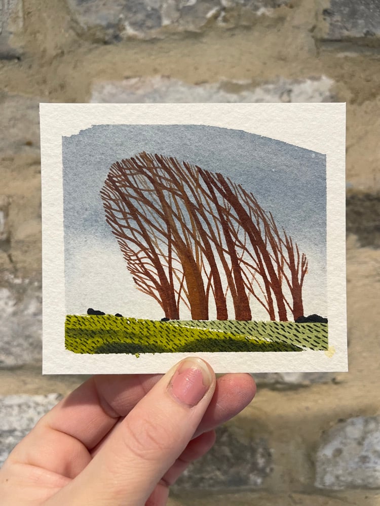 ‘Winter Trees, Herefordshire’