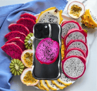 Red/Purple Dragonfruit phone grip