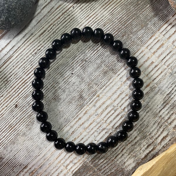 Image of “Bad vibe repeller” Black Tourmaline Bracelet 