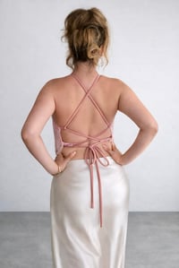 Image 2 of Pink Beaded Top