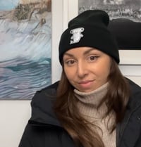 Image 2 of Glitter Hammerhead Beanie