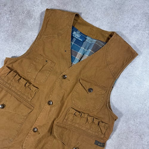 Image of 1990s Ralph Lauren Hunting Vest, Size Medium
